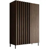 Meubella Dressoir Paz - Donker eiken - 92 cm