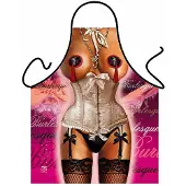 Benza Burlesque - Grappig schort keukenschort
