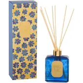 J-Line Geurende Olie Bloemen Blauw/Geel