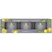 Yankee candle Filled Votive 3-pack - Black Tea & Lemon