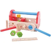 Bigjigs Mijn Houten Gereedschapskist -