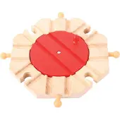 Bigjigs Rails - Draaischijf - 8 Richtingen
