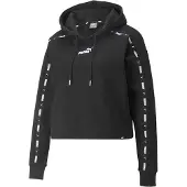 Puma Power Tape Hoodie Zwart M Vrouw