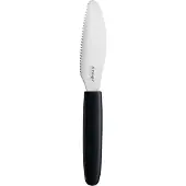 Triangle Professional Ontbijtmesje - Rvs - 10 cm - zwart