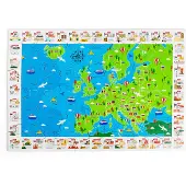 Bigjigs Europese oriëntatiepunten vloerpuzzel