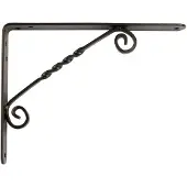 Online Deurbeslagshop Plankdrager Klassiek zwart 250x200