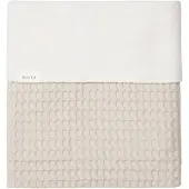 Koeka Deken Babybedje Wafel Cotton Fleece Sand