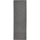 vidaXL Buitenkleed platgeweven 80x250 cm grijs