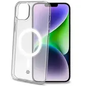 Celly Gelskin Siliconen hoesje met Magsafe - Geschikt voor Apple iPhone 14 Plus - TPU Back cover - Transparant
