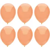 Haza Ballonnen verjaardag/thema feest - 200x stuks - perzik roze