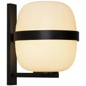 Santa & Cole Wally Cesta Wandlamp Black
