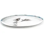 Serax Midnight Flowers ovaal bord 30 cm