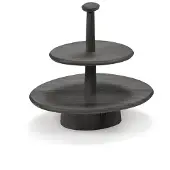 Serax Taartplateau Dune Kitchen & Table By Kelly Wearstler Black 41 x 39 x 38,5 cm