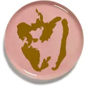 Serax - Ottolenghi Feast - Serveerschaal - Roze/Goud - 35 Ø
