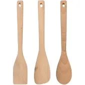 Alessi Keukenset KitchenTools Wood (Set van 3)
