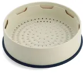 Greenpan Steamy 24cm - Siliconen - Stoommandje - Crème