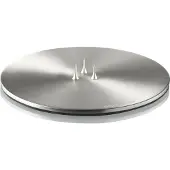 Ester & Erik kaarsenschaal Ø12 cm mat Silver