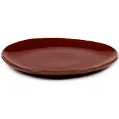 Serax Dinerbord La Mère Tableware By Marie Michielssen Venetian Red L 25 cm