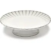 Serax Taartplateau Inku Tableware White L 24 x 24 x 6,5 cm