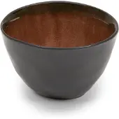Serax Kom M Brown Pure Black 10 cm