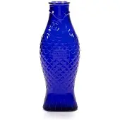 Serax Waterkan Fish & Fish glassware by Paola Navone Dark Blue 850 ml