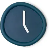 Werkwaardig Ronde Klok Diepblauw / Round Clock Deepblue - Design klok