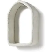 Serax Wandplank Earth White 30 x 12 x 50 cm