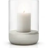 Blomus Calma Kaarshouder 22,5 Cm - Kandelaars Glas Clear - 65448