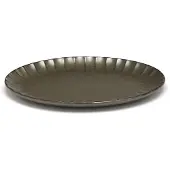 Serax Bord Inku Tableware Green S 25 x 17,5 cm, Ovaal