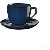 Asa selection Cappucinokop Saisons Met Schotel Midnight Blue