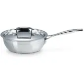 Le Creuset RVS Chef's pan 20cm met antiaanbaklaag
