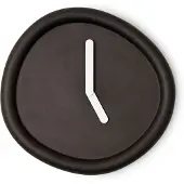 Werkwaardig Ronde Klok Zwart / Round Clock Black - Design klok