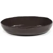 Serax Serveerschaal La Mère Tableware By Marie Michielssen Dark Brown L 37 x 37 x 7 cm