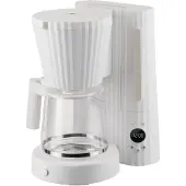 Alessi Plissé koffiezetapparaat Wit