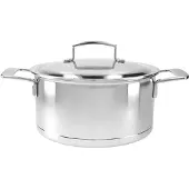 Demeyere Kookpan met dubbelwandige deksel 'Silver 7' Ø24cm / 5.2L