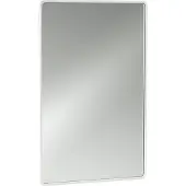Zone Denmark Wandspiegel Rim White 70 x 44 cm