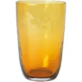 Broste Copenhagen Hammered drinkglas 50 cl Amber