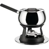 Alessi Fondueset Mami Black (4-Delig)