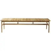 FDB Møbler M10 Sammen 3-zits bank Teak-nature oiled