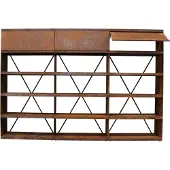 Ofyr | Wood Storage Corten 300