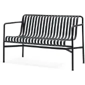 HAY Palissade Bank Antraciet - Banken Staal Anthracite - AA611-A235