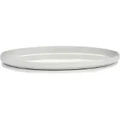 Serax Ontbijtbord Passe-Partout Tableware By Vincent Van D White Matt M Ovaal 29 x 18 cm