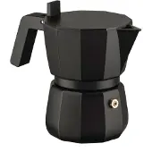 Alessi Percolator Moka Black 3-Kops