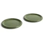 HAY Dinerbord Barro Green 24 cm (Set van 2)
