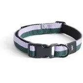 HAY – Hondenhalsband Flat – S/M – L45 cm – Lavendel, groen