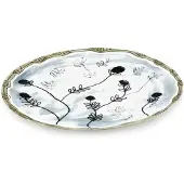 Serax Midnight Flowers Voorgerechtbord Mirtillo Tea