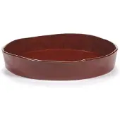 Serax Diep Bord La Mère Tableware By Marie Michielssen Venetian Red S 20 cm