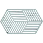 Zone Denmark Onderzetter Hexagon Fog Blue 24 cm