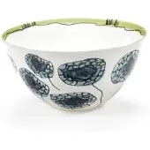 Serax Marni Midnight Flowers Anemone Vaniglia bowl D18cm H9.5cm groen / blauw