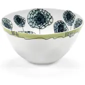 Serax Marni Midnight Flowers Anemone Vaniglia bowl D15cm H8cm groen / blauw